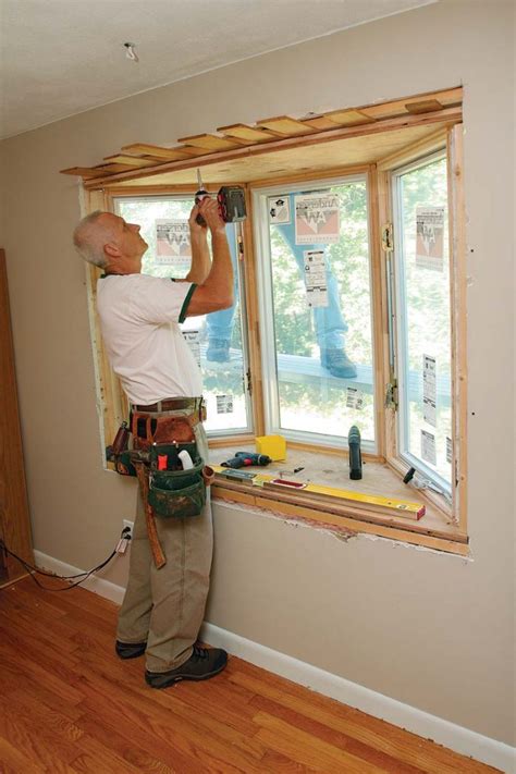 how to install a anderson bay window